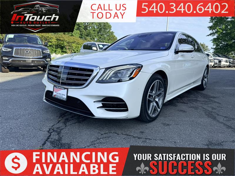 2019 MERCEDES-BENZ S-CLASS S 560 4MATIC W/AMG LINE PACKAGE