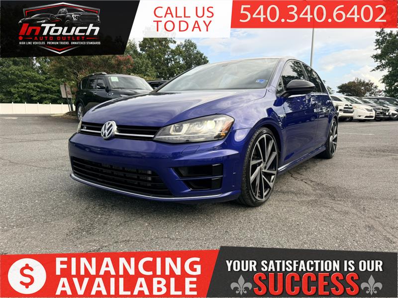 2016 VOLKSWAGEN GOLF R w/NAVIGATION SYSTEM & SUNROOF MANUAL TRANSMISSION