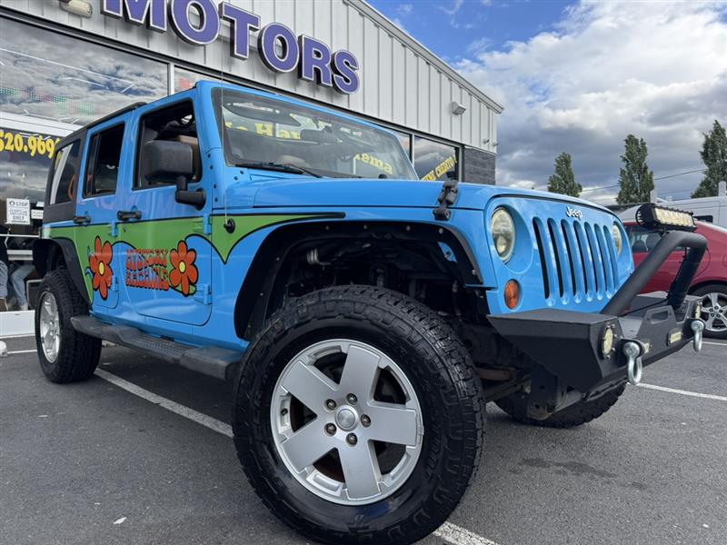 2012 JEEP WRANGLER UNLIMITED *** SCOOBY DOO PAINT JOB *** 
