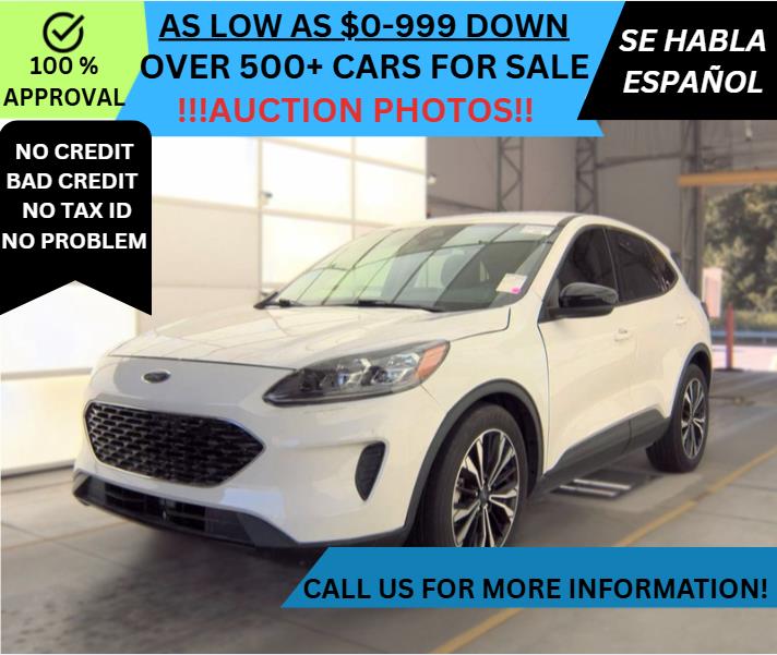 White 2021 Ford Escape Hybrid SUV / Crossover Front-Wheel Drive Automatic