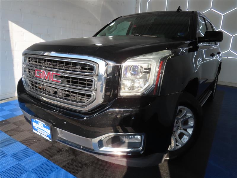 Black 2017 GMC Yukon SLT 4WD SUV / Crossover Four-Wheel Drive Automatic