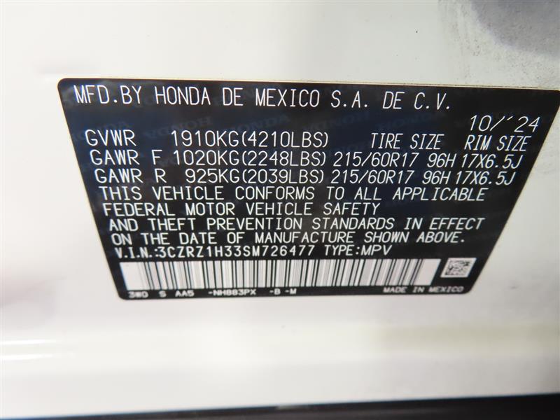 HONDAHR-V34