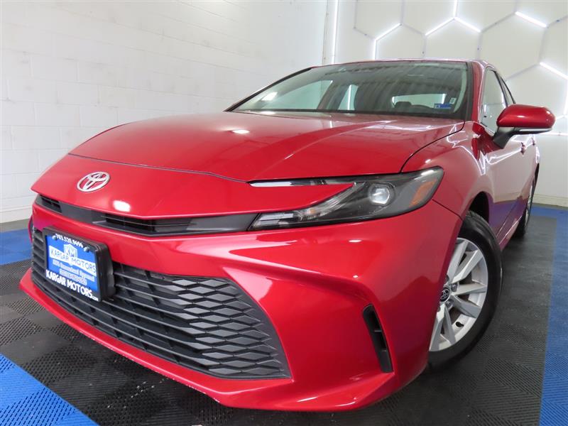 Red 2025 Toyota Camry Sedan Front-Wheel Drive Automatic