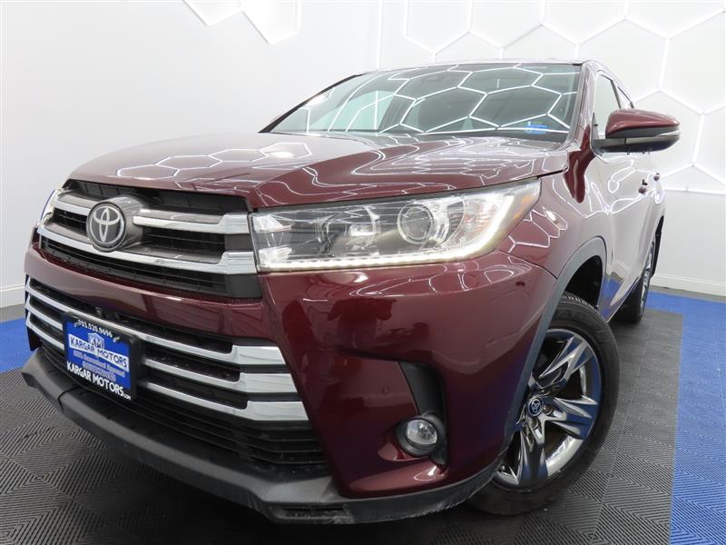 Red (Burgundy) 2019 Toyota Highlander SUV / Crossover All-Wheel Drive Automatic