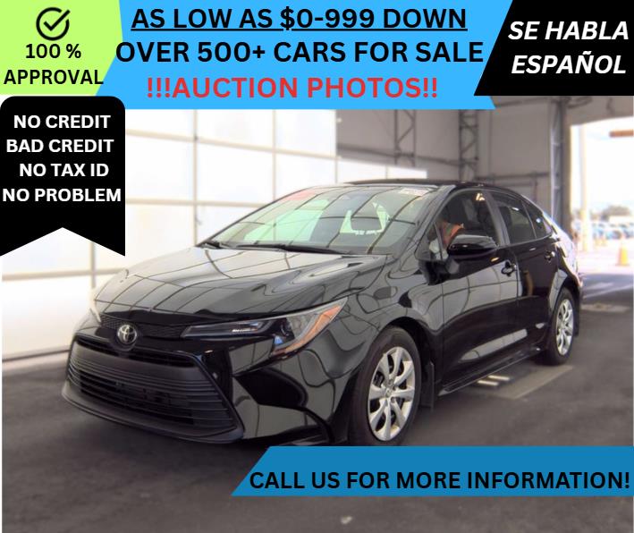 Black 2026 Toyota Corolla Sedan Front-Wheel Drive Automatic