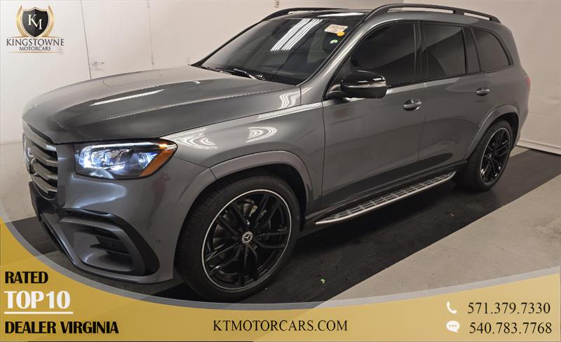 Gray (Selenite Grey Metallic) 2024 Mercedes-Benz GLS 450 4MATIC SUV / Crossover All-Wheel Drive Automatic