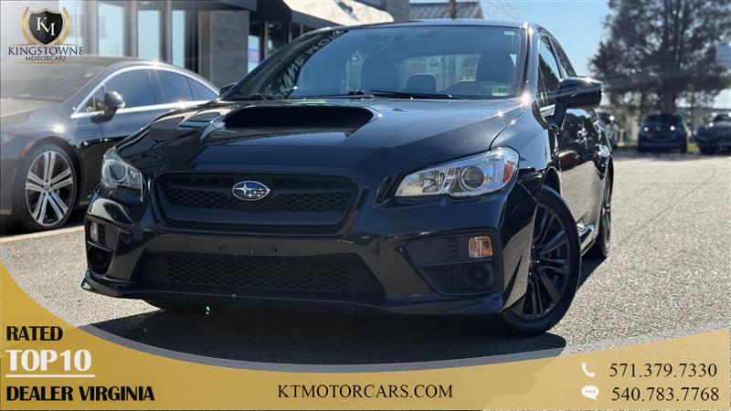 2017 SUBARU WRX AWD SEDAN