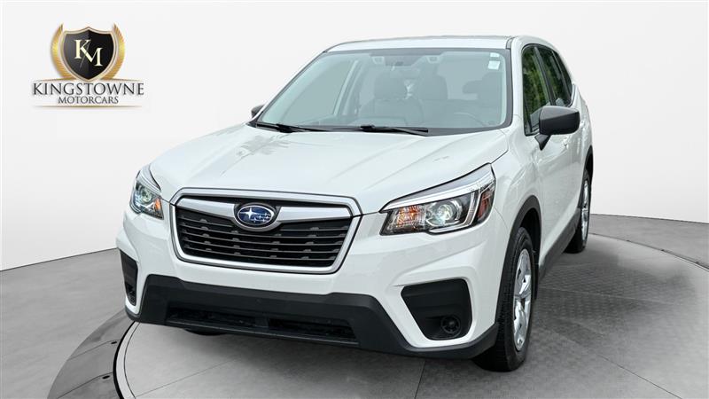 Crystal White Pearl 2020 Subaru Forester 2.5i AWD SUV / Crossover All-Wheel Drive Automatic