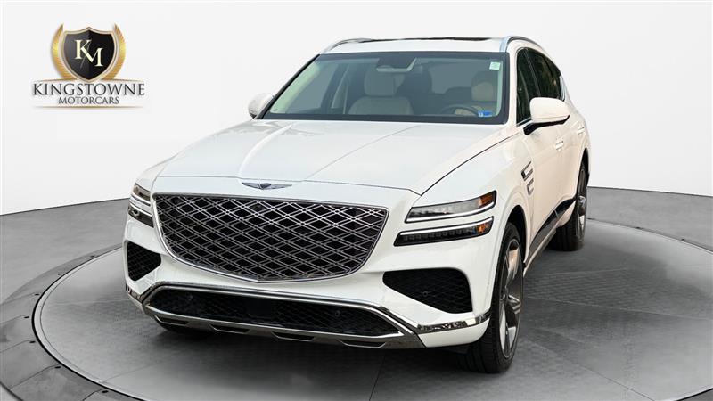 Alta White 2025 Genesis GV80 SUV / Crossover All-Wheel Drive Automatic