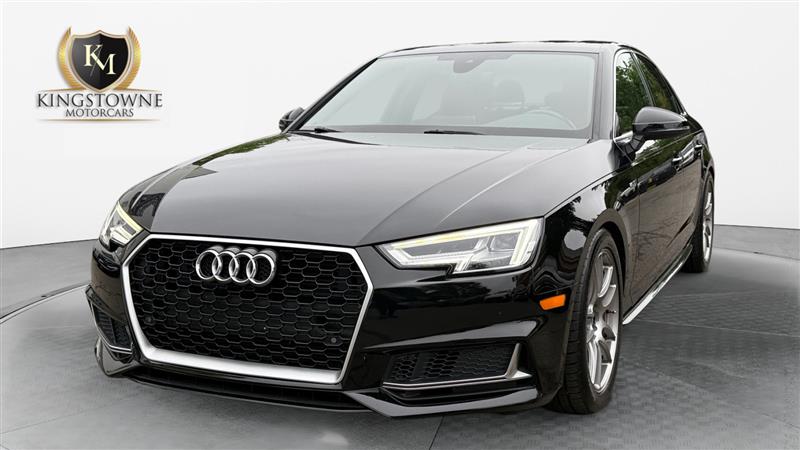 Brilliant Black 2018 Audi S4 3.0T quattro Premium Plus Sedan AWD Sedan All-Wheel Drive Automatic