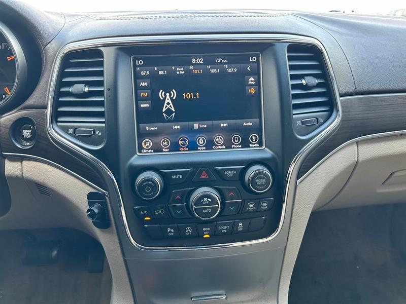 2018 JEEP GRAND CHEROKEE OVERLAND