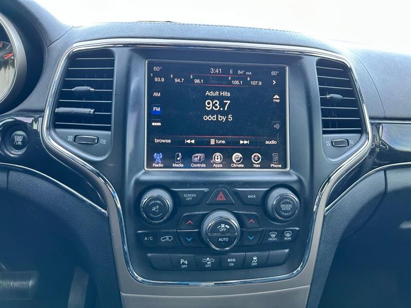 2015 JEEP GRAND CHEROKEE OVERLAND