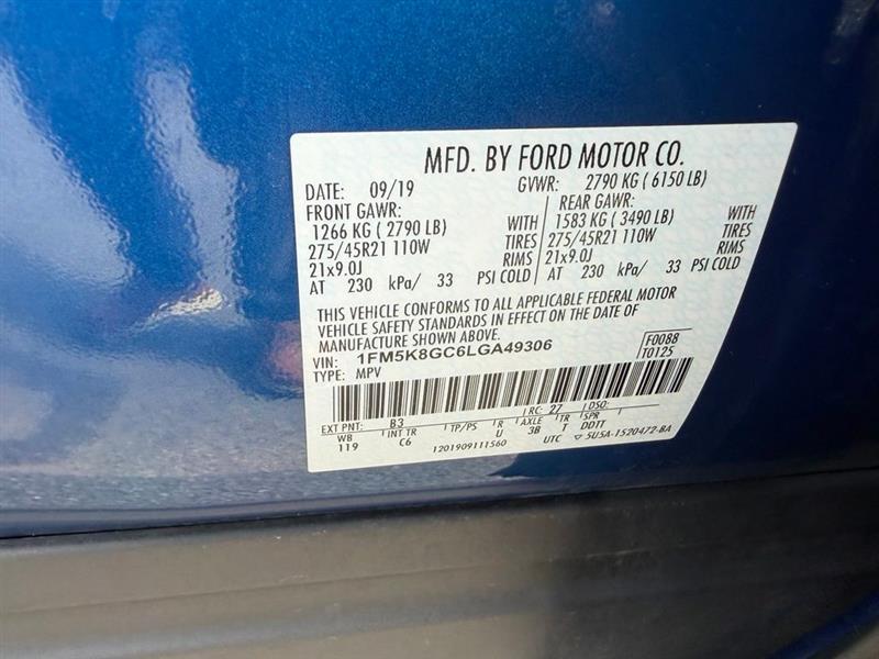 2020 FORD EXPLORER ST