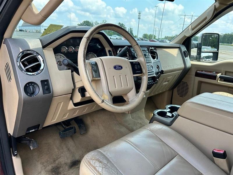2010 FORD SUPER DUTY F-350 SRW LARIAT