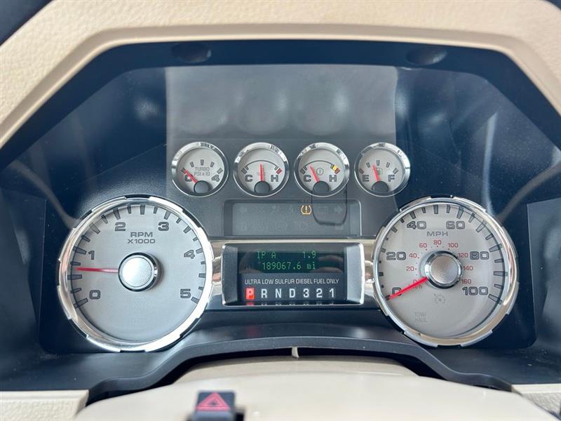 2010 FORD SUPER DUTY F-350 SRW LARIAT