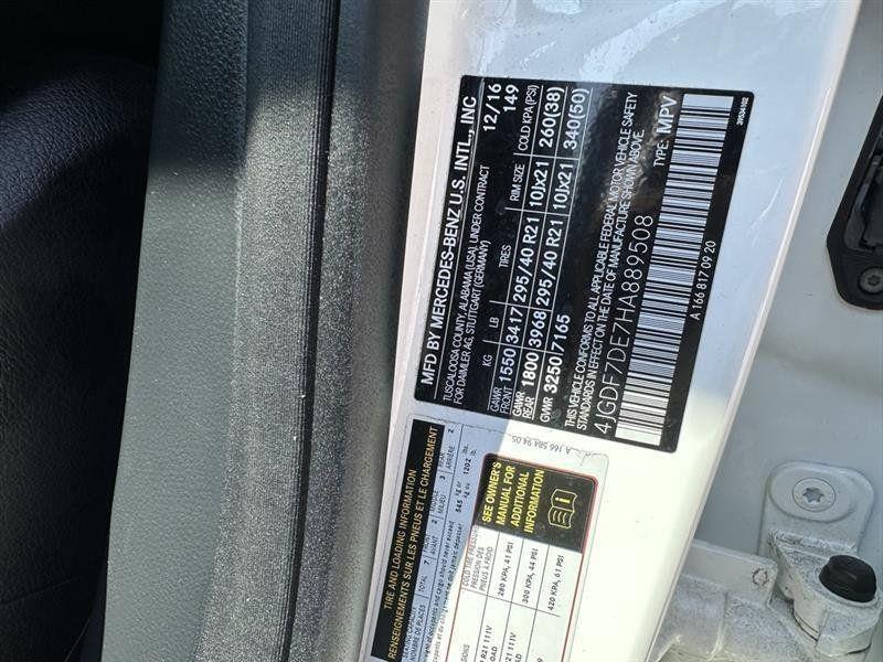 2017 MERCEDES-BENZ GLS550 