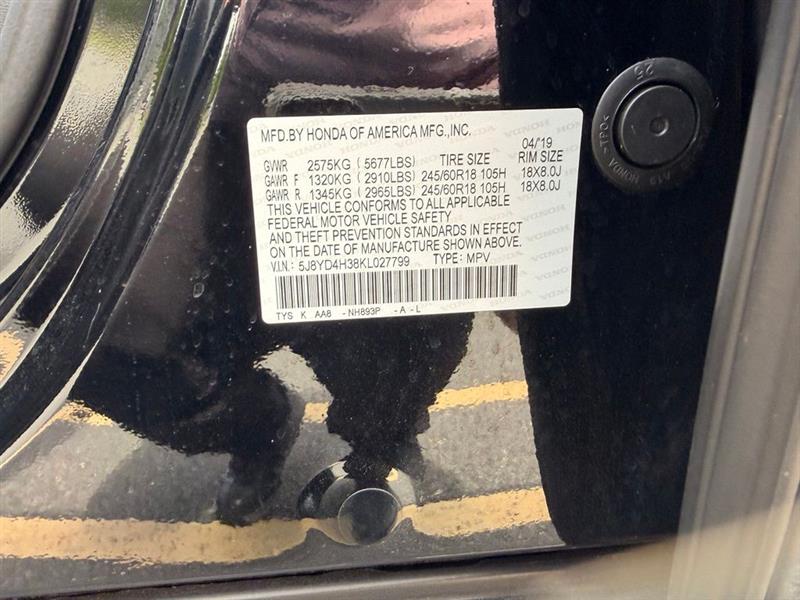 2019 ACURA MDX 