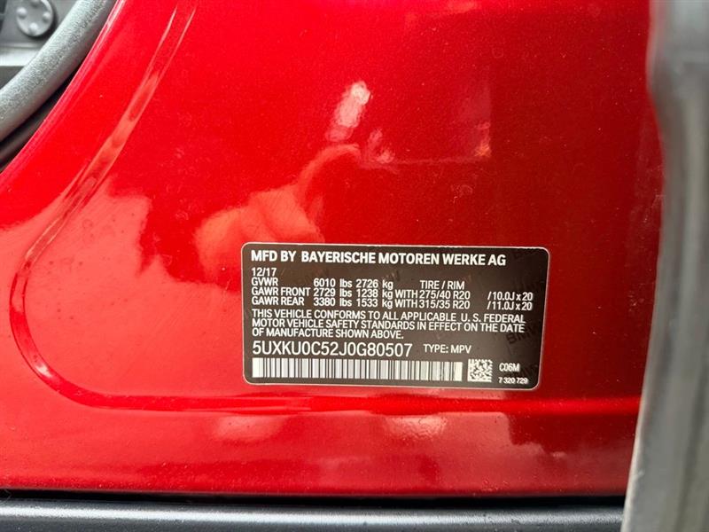 2018 BMW X6 SDRIVE35I