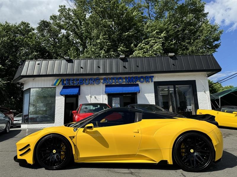 2014 FERRARI 458 SPIDER 