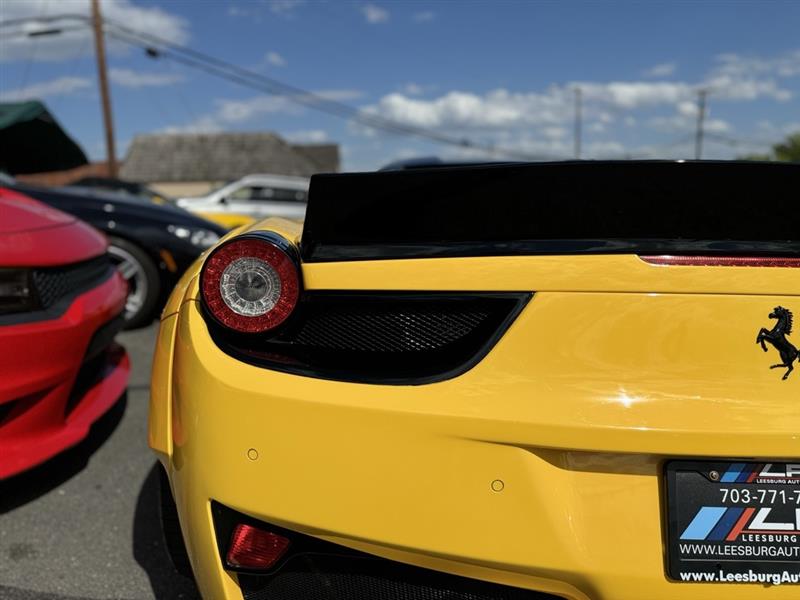 2014 FERRARI 458 SPIDER 