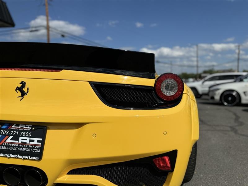 2014 FERRARI 458 SPIDER 
