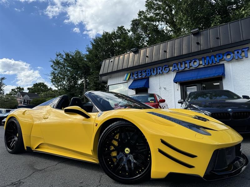 2014 FERRARI 458 SPIDER 