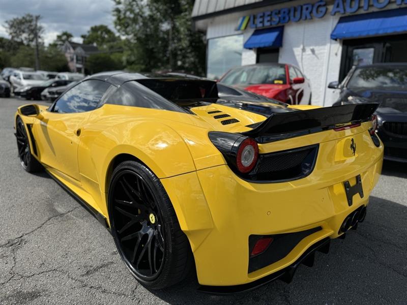 2014 FERRARI 458 SPIDER 