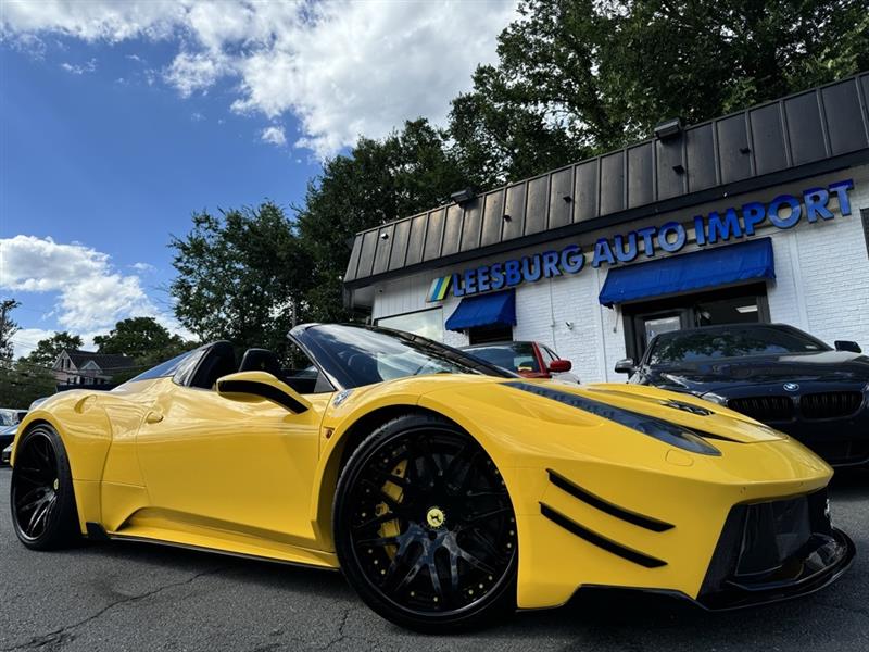 2014 FERRARI 458 SPIDER 