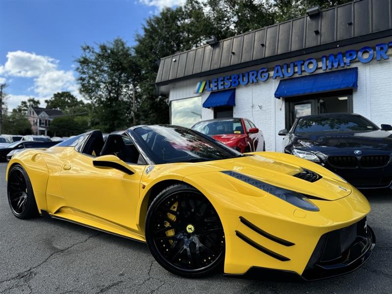 2014 FERRARI 458 SPIDER 