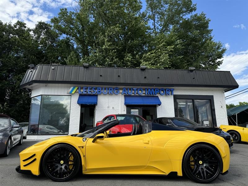 2014 FERRARI 458 SPIDER 