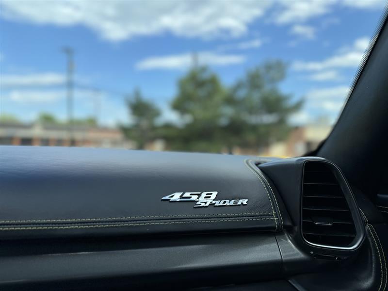 2014 FERRARI 458 SPIDER 