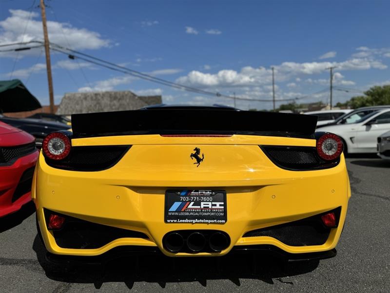 2014 FERRARI 458 SPIDER 