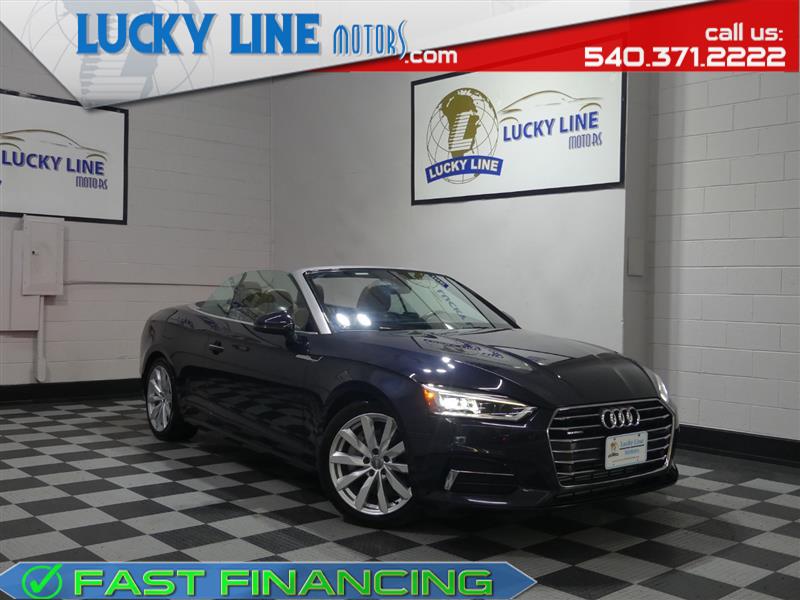 2018 AUDI A5 CABRIOLET PREMIUM PLUS QUATTRO