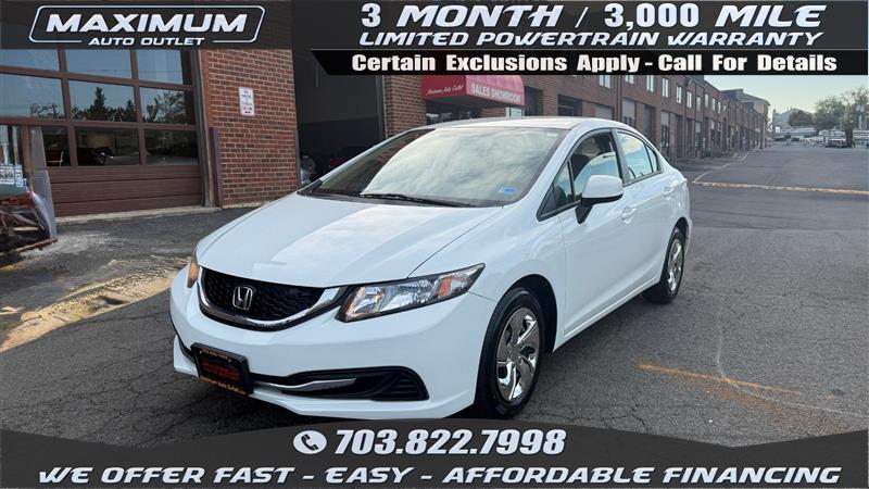 2013 HONDA CIVIC LX 