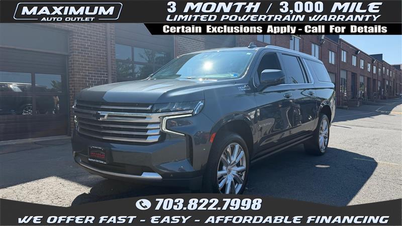 2021 CHEVROLET SUBURBAN K1500 HIGH COUNTRY