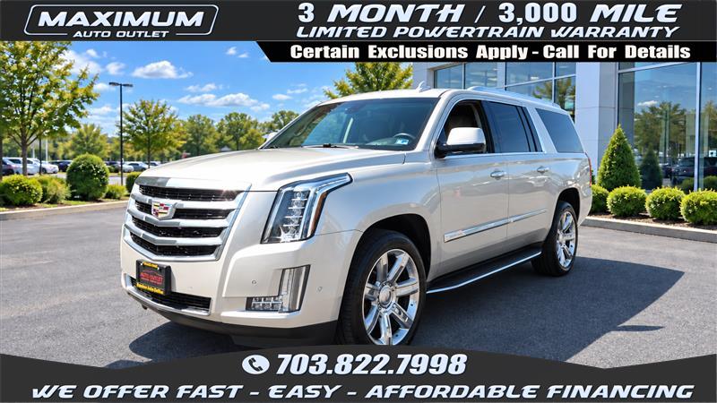 2017 CADILLAC ESCALADE ESV 4WD LUXURY