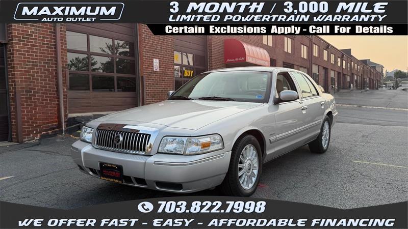 Silver 2009 Mercury Grand Marquis Sedan Automatic