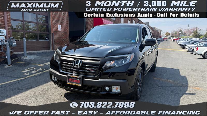 2019 HONDA RIDGELINE SPORT ALL WHEEL DRIVE