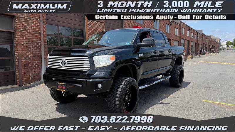 Black 2015 Toyota Tundra Pickup Truck 4X2 Automatic