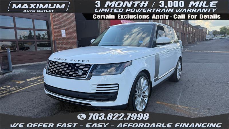 2019 Land Rover Range Rover HSE