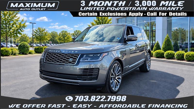 2018 LAND ROVER RANGE ROVER SUPERCHARGED 5.0L LWB