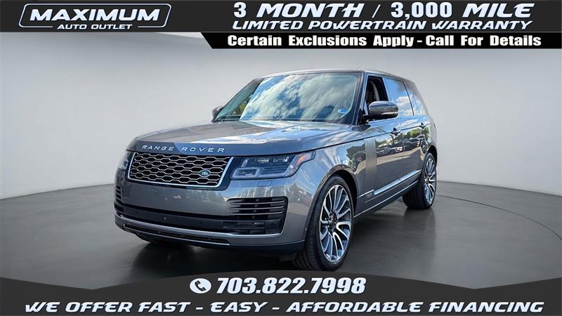 2018 Land Rover Range Rover V8 Supercharged LWB 4WD