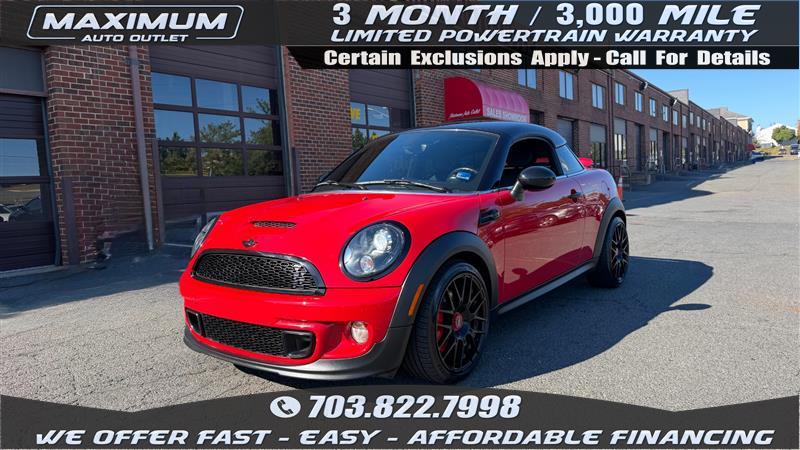 2013 MINI COOPER COUPE S 