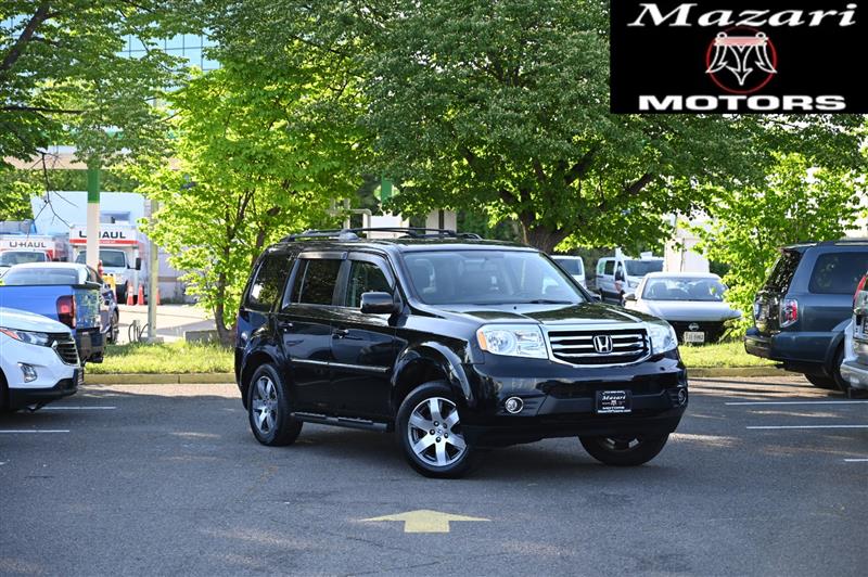 Black 2015 Honda Pilot Touring 4WD SUV / Crossover Four-Wheel Drive Automatic
