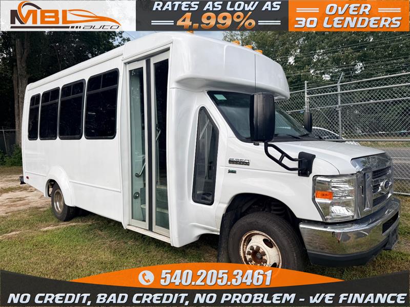 2016 FORD ECONOLINE COMMERCIAL CUTAWAY MINI BUS