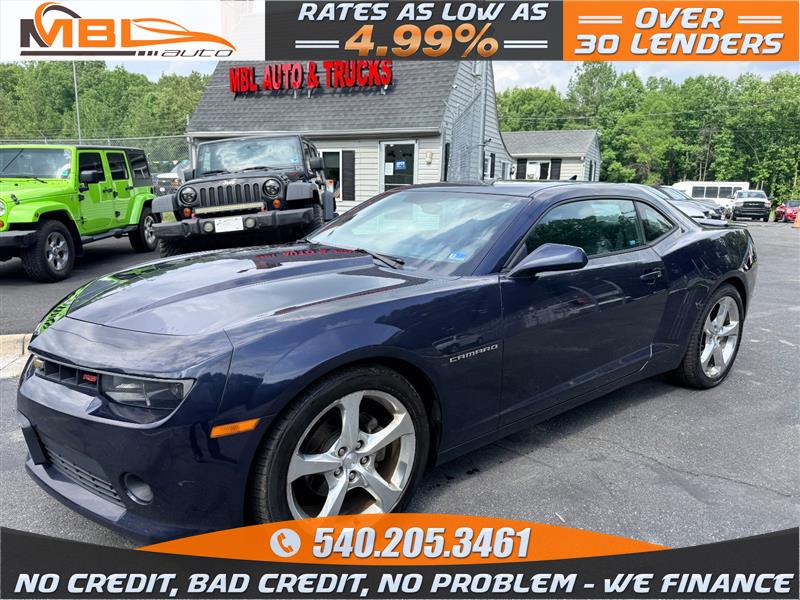 Gray 2015 Chevrolet Camaro Coupe Rear-Wheel Drive Automatic