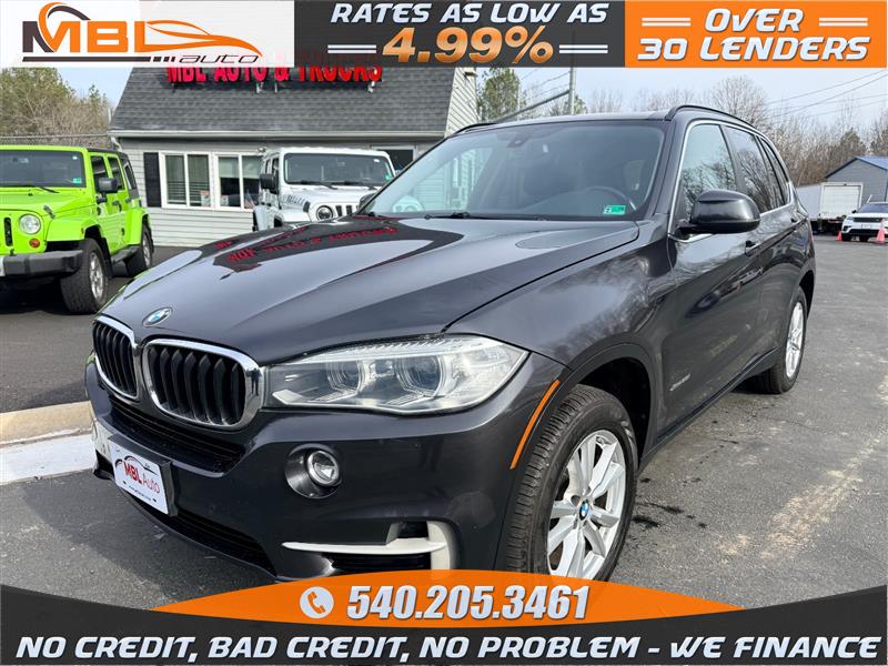 Gray 2015 BMW X5 xDrive35i AWD SUV / Crossover All-Wheel Drive 8-Speed Automatic