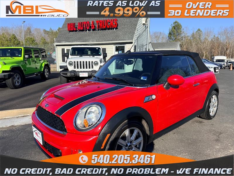 2015 MINI Cooper S Convertible FWD