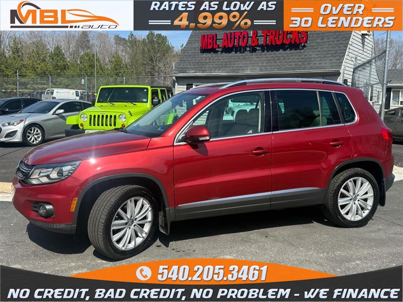 2016 VOLKSWAGEN TIGUAN SEL/S/SE/R-LINE