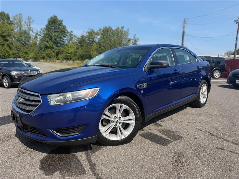 Blue 2015 Ford Taurus Sedan Front-Wheel Drive Automatic